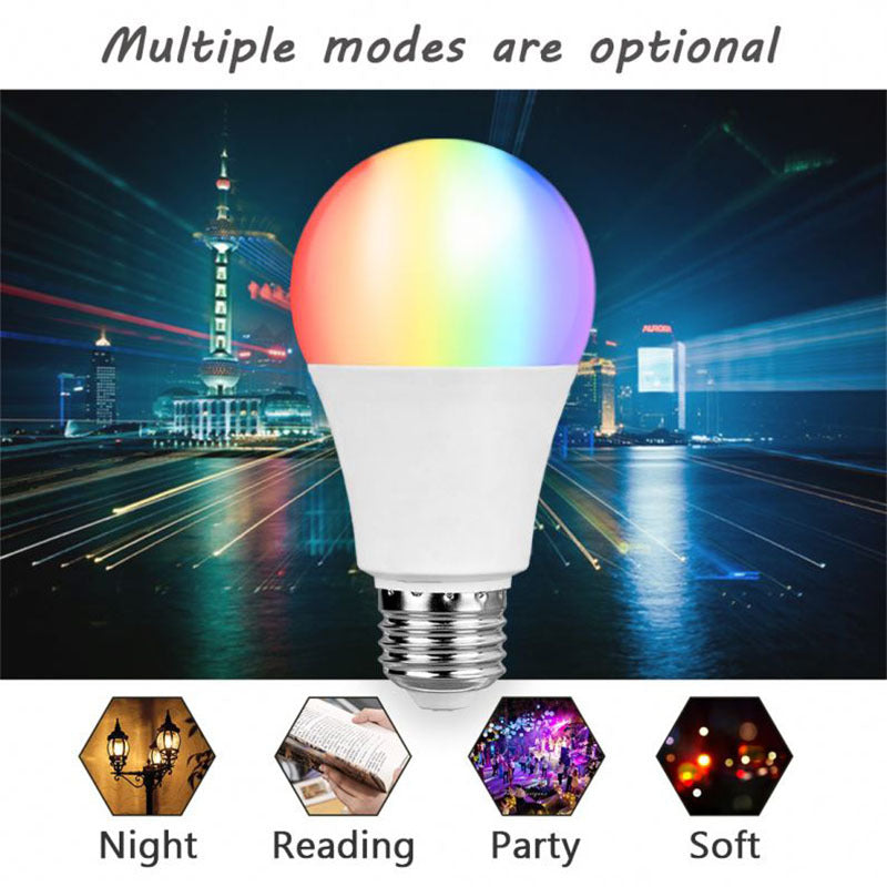 Smart WiFi RGBCW Bulb E27 with Alexa Voice Control