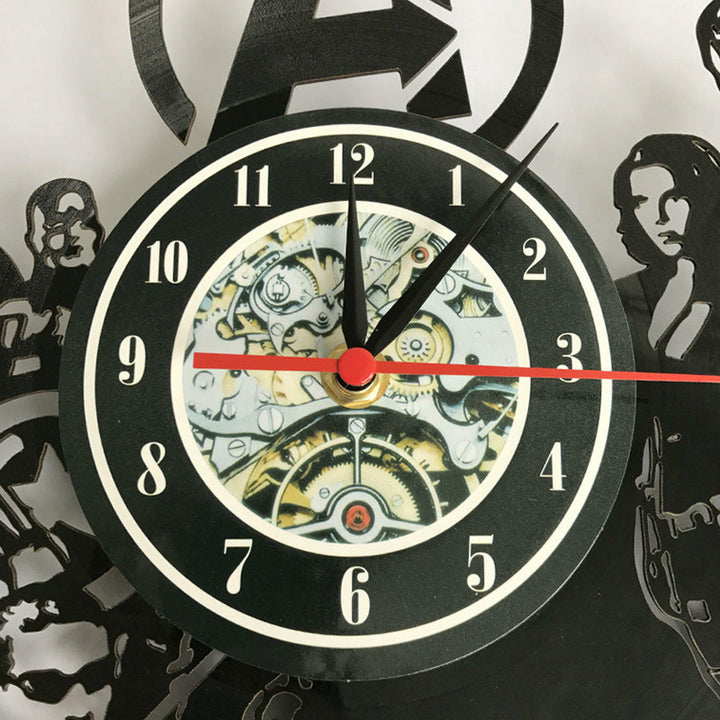 Alice in Wonderland Wall Clock Statement Wall Art
