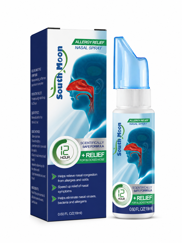 Allergy Relief Nasal Spray – Fast-Acting 12-Hour Relief