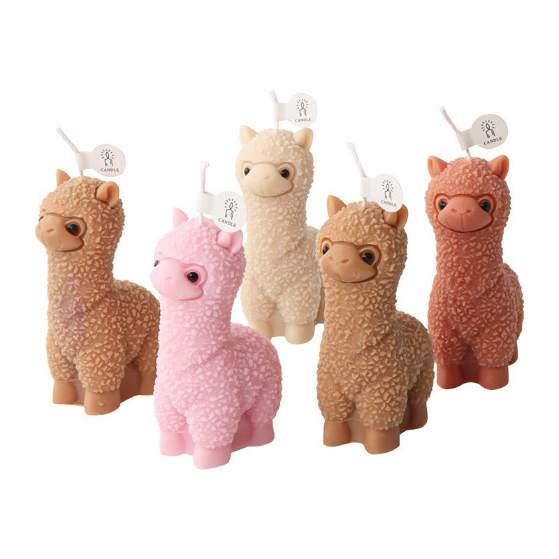 Alpaca Silicone Candle Mold for Detailed DIY Decor