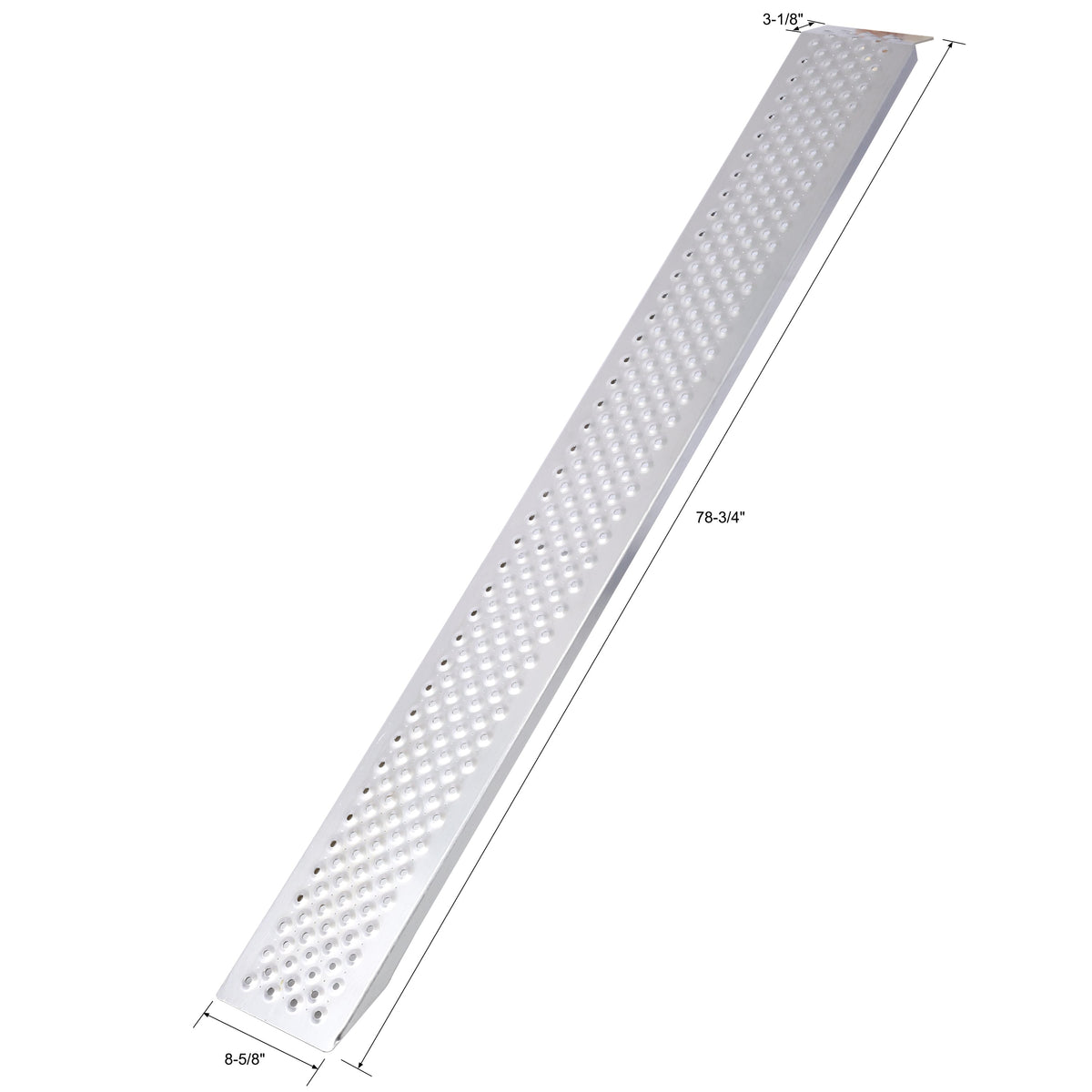 Aluminum Loading Ramp 78 in, 880 lb Portable Pair