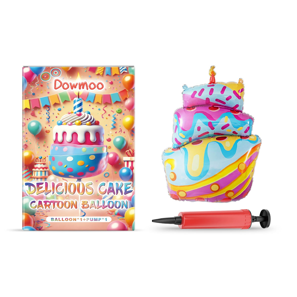 Themed Party Balloon Set With Hand Pump For Celebrations