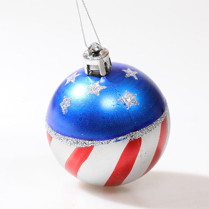 Patriotic Hanging Ornaments for Festive Holiday Displays