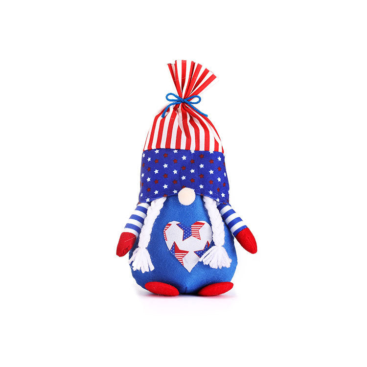 Patriotic Gnome Pair for Festive Independence Day Decor