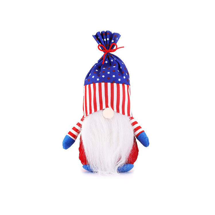 Patriotic Gnome Pair for Festive Independence Day Decor