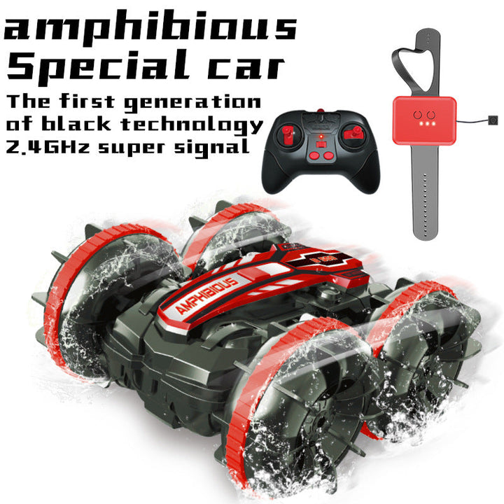 Amphibious Stunt RC Car for Off-Road Water Adventures