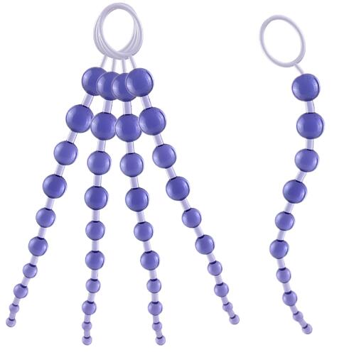 Anal Beads for Graduated, Controlled Sensation Play