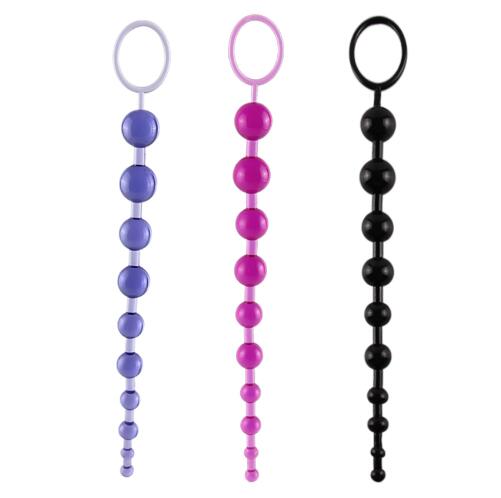 Anal Beads for Graduated, Controlled Sensation Play