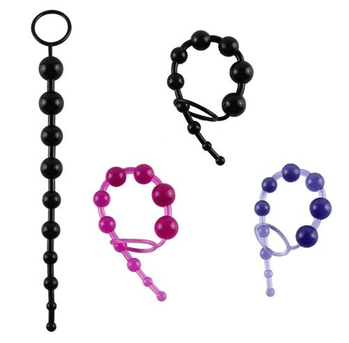 Anal Beads for Graduated, Controlled Sensation Play