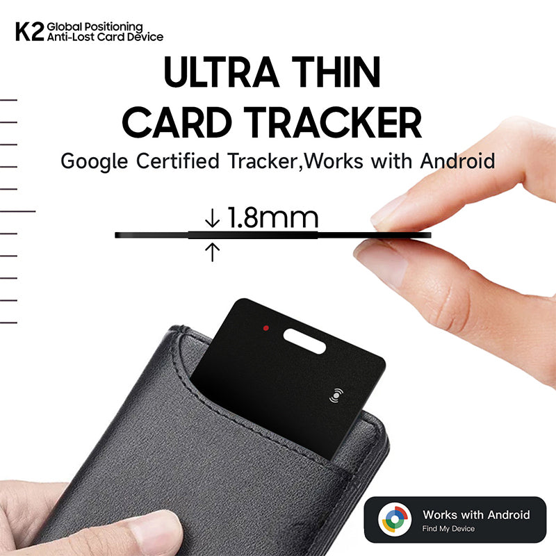 Android Bluetooth Tracker Card for Finding Lost Wallets