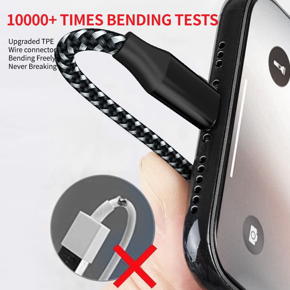 Braided Micro-USB Charging Cable for Android Phones