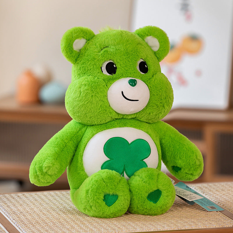 Rainbow Bear Plush Toy – Colorful Valentine's Gift