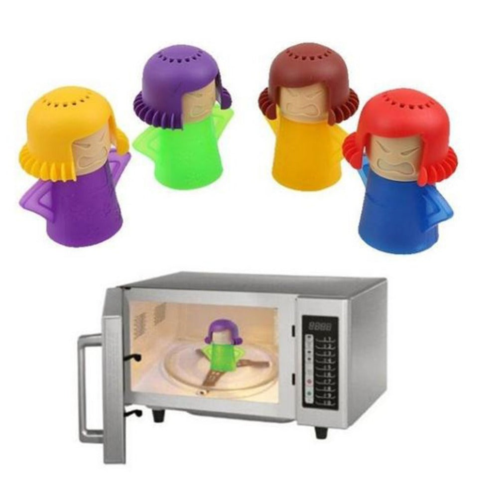 Microwave Steam Cleaner: Loosen Grease in Minutes