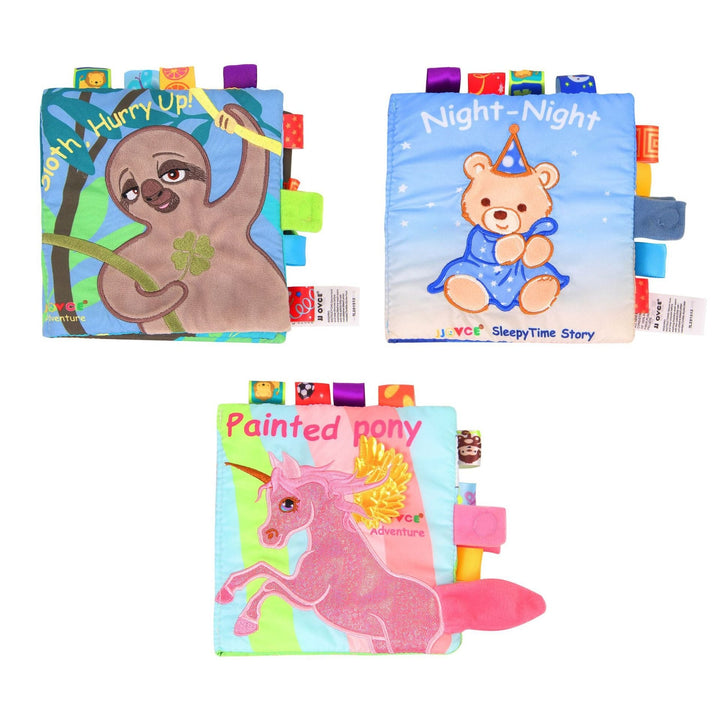 Baby Cloth Book for Sensory Play & Storytime Learning