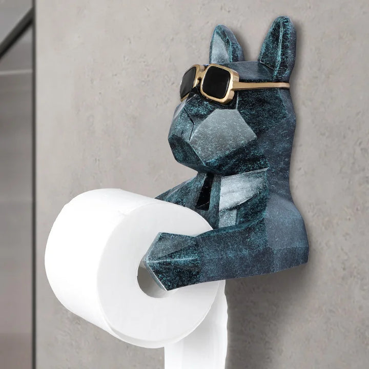 Animal Head Toilet Paper Holder for a Statement Bathroom