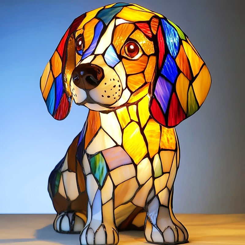 Animal Resin LED Night Light Colorful Ambient Lamp