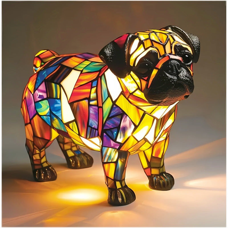Animal Resin LED Night Light Colorful Ambient Lamp