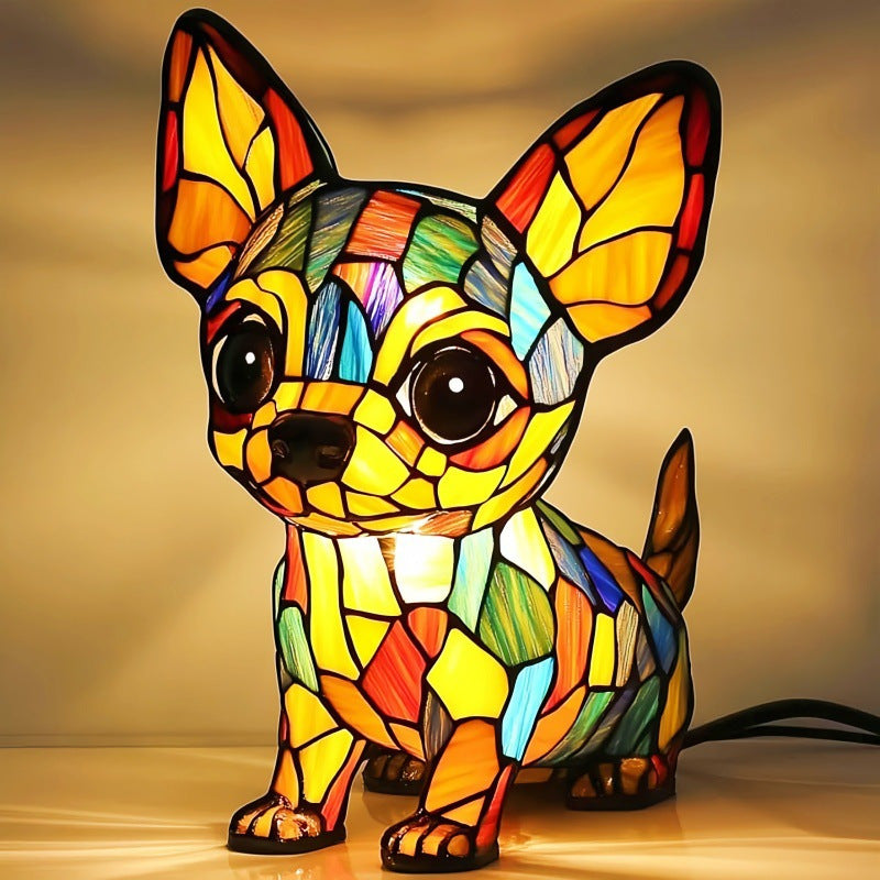 Animal Resin LED Night Light Colorful Ambient Lamp