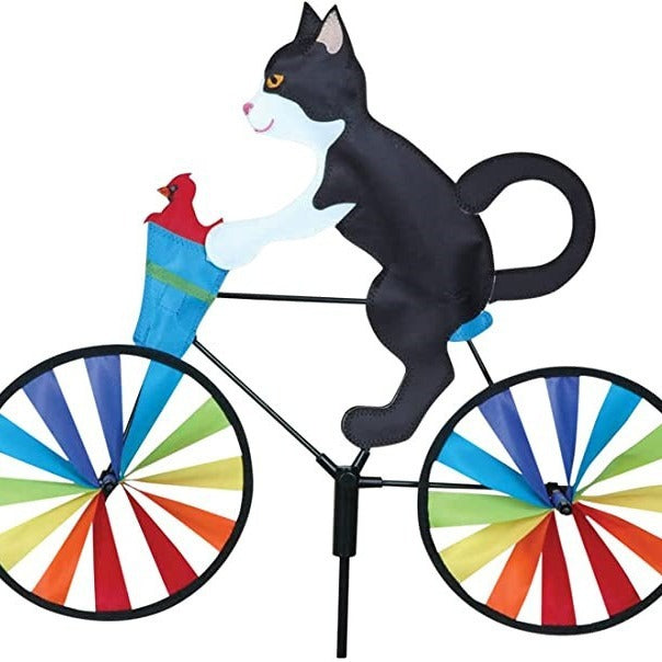 Animal Windmill Garden Decor With Spinning Rainbow Wheels