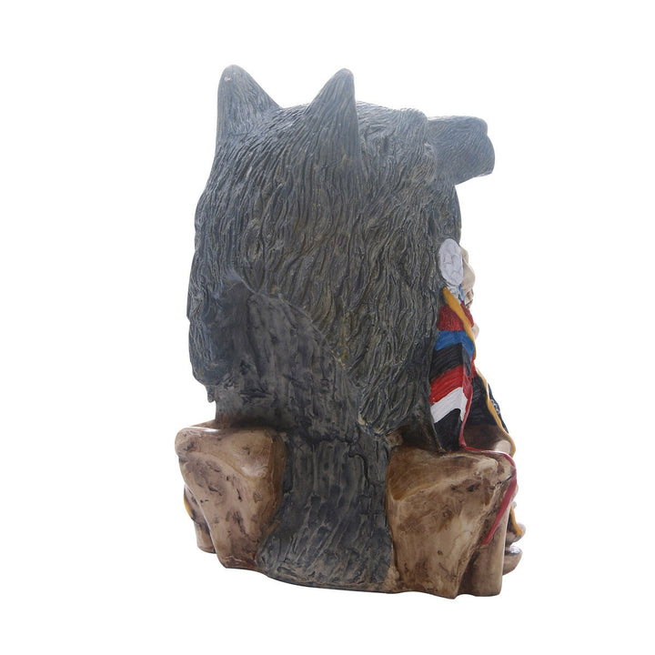 Animal Skull Sculpture for Gothic Display Decor Accent