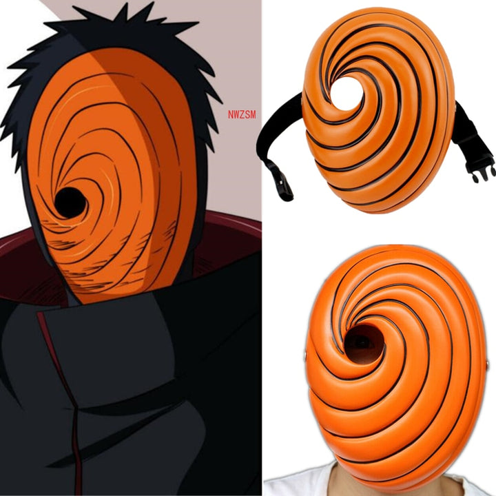 Anime Spiral Mask for Akatsuki Cosplay Costume Looks