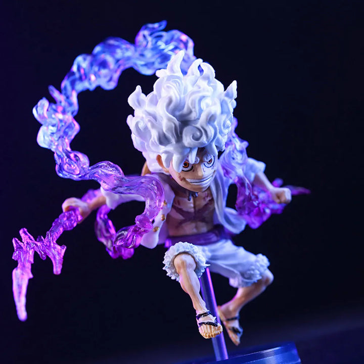 Gear 5 Luffy Action Figure With Dynamic Energy Effects