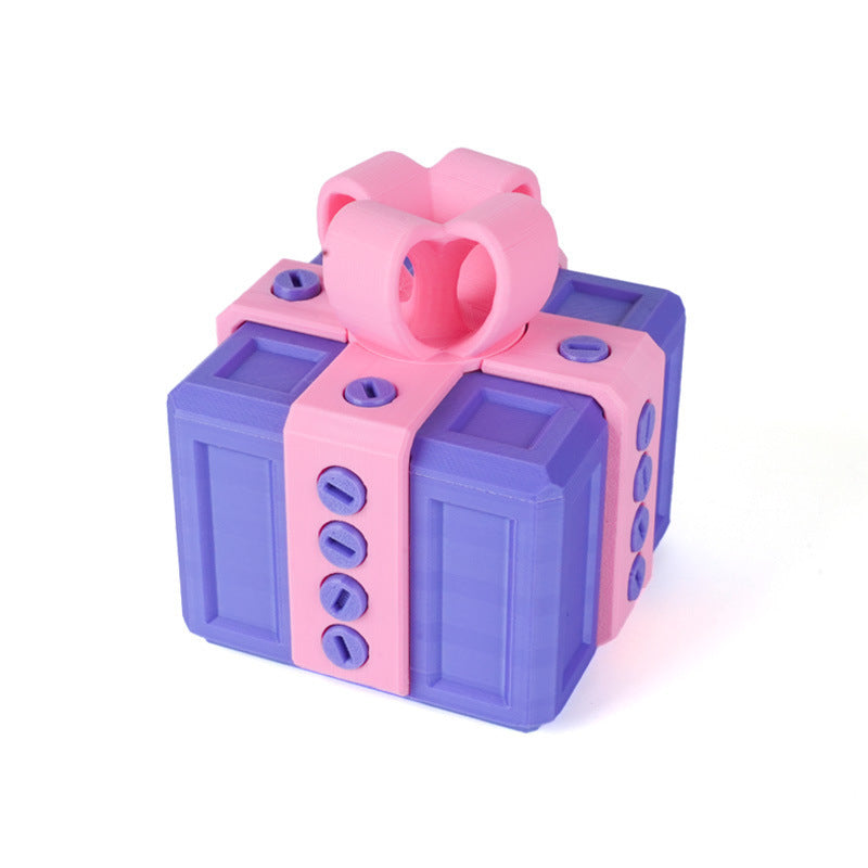 Annoying Gift Box Pop-Up Middle Finger Novelty Toy
