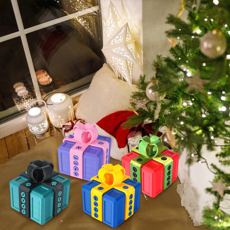 Annoying Gift Box Pop-Up Middle Finger Novelty Toy