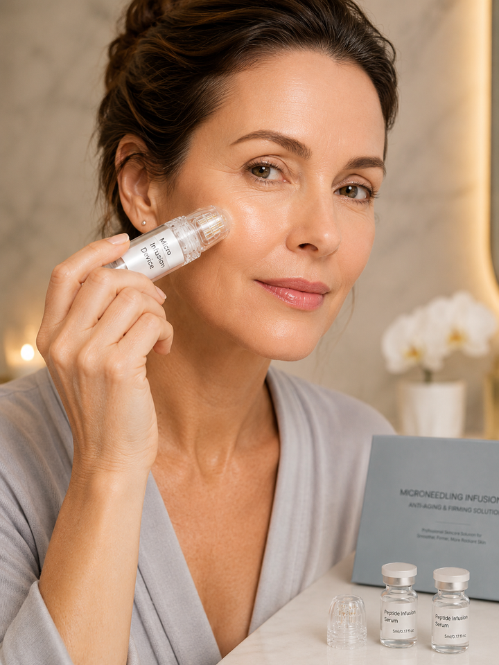 Micro-Needling Infusion System — Anti-Aging Skin Serum Kit