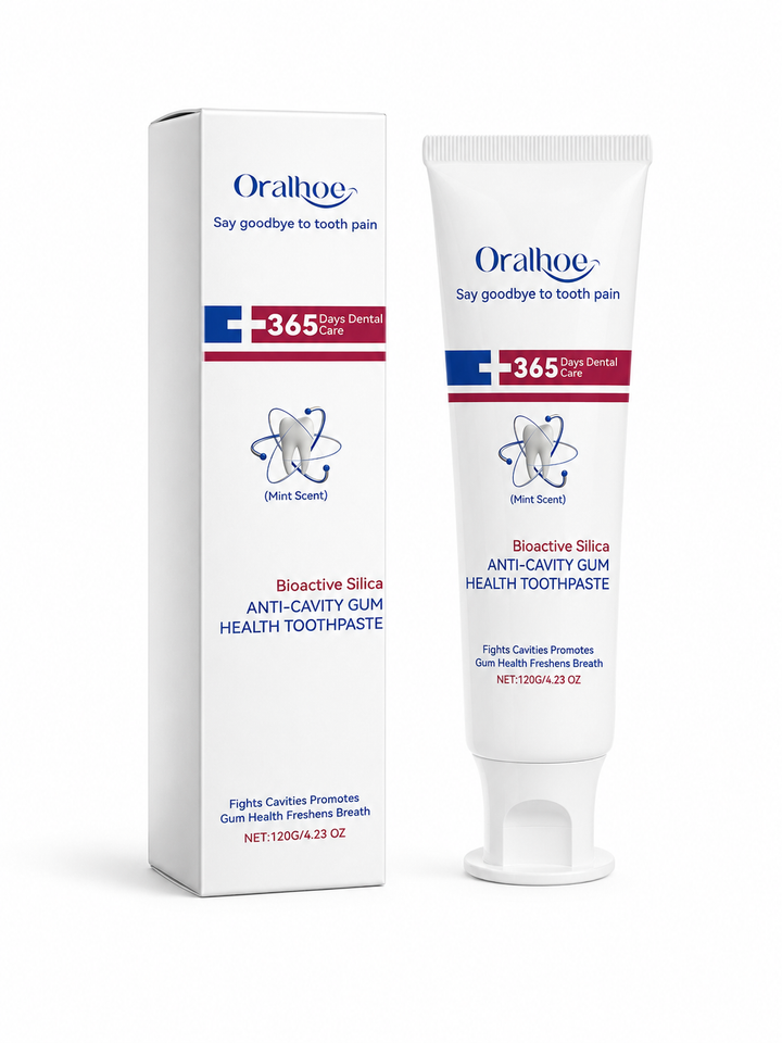 Anti‑Cavity Gum Health Toothpaste — Stain‑Free, Healthy Gums