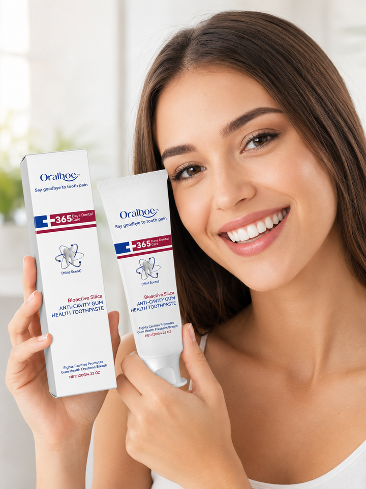 Anti‑Cavity Gum Health Toothpaste — Stain‑Free, Healthy Gums