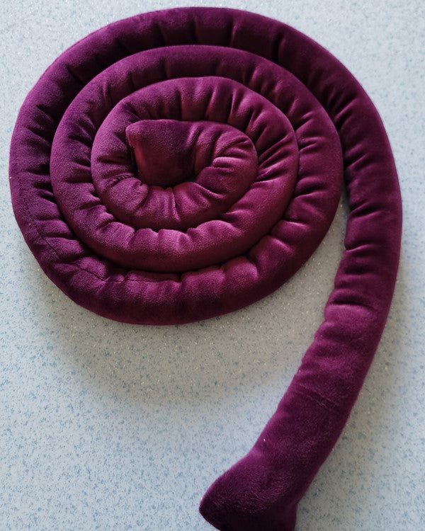 Padded Bed Bumper Strip for Cozy Nursery Borders