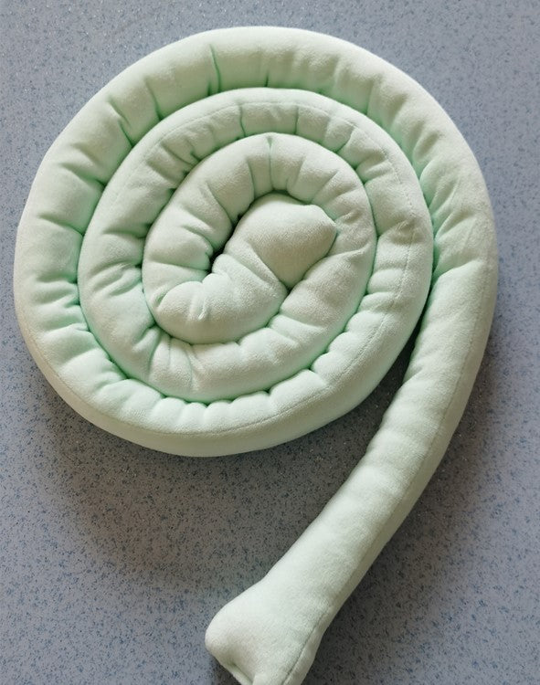 Padded Bed Bumper Strip for Cozy Nursery Borders