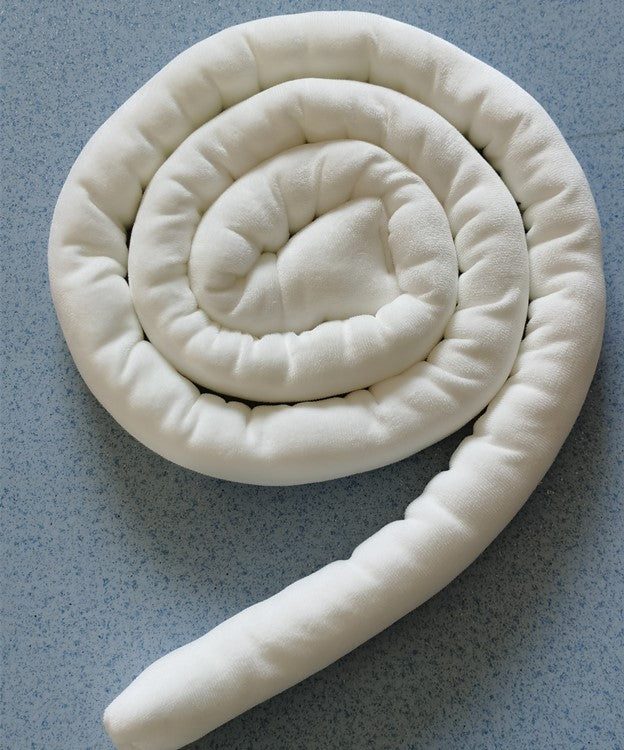Padded Bed Bumper Strip for Cozy Nursery Borders