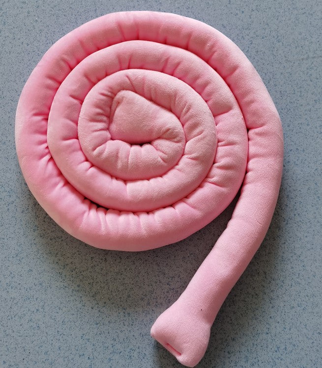Padded Bed Bumper Strip for Cozy Nursery Borders