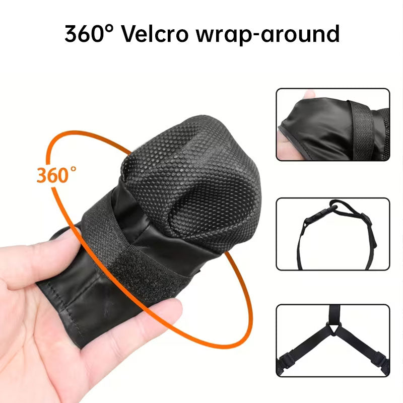 Dog Boots With Suspender Harness for Secure Walks