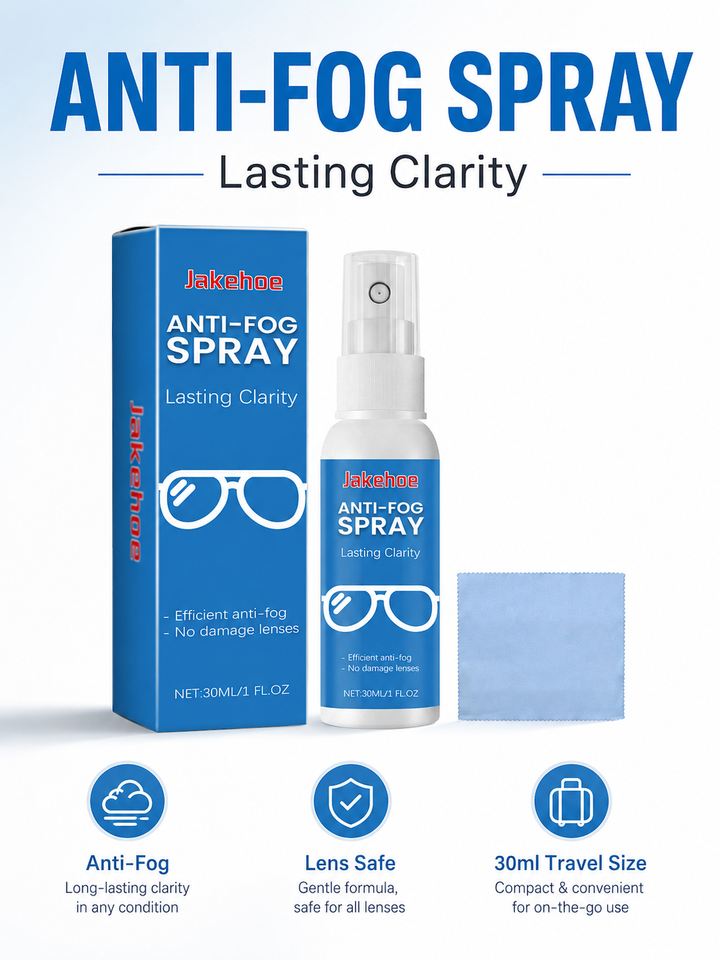 Anti‑Fog Spray for Glasses — Crystal‑Clear Vision in Seconds