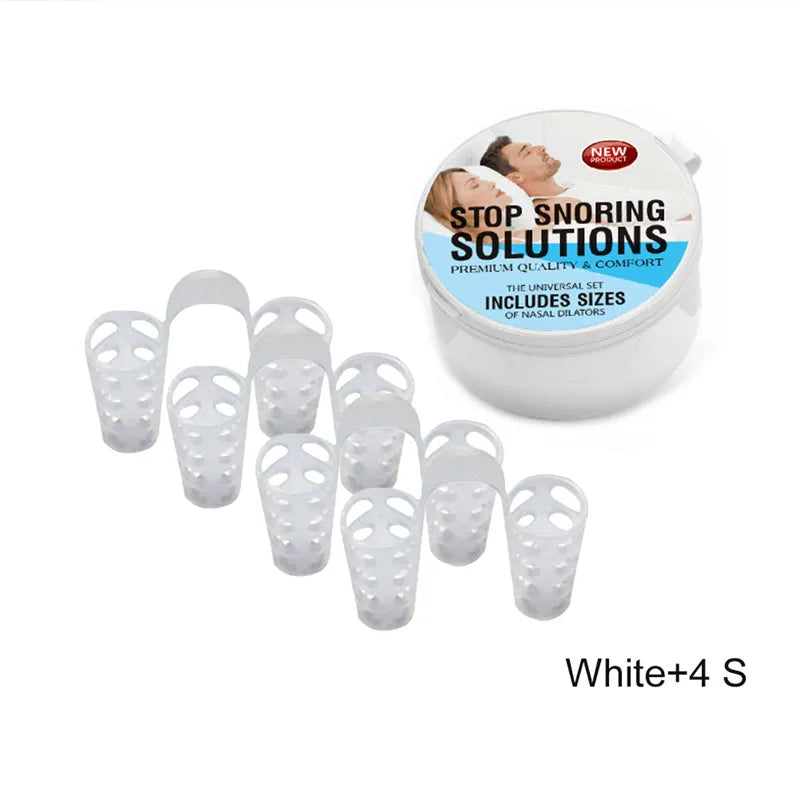 Nasal Dilators for Snoring, Multi-Size Silicone Set