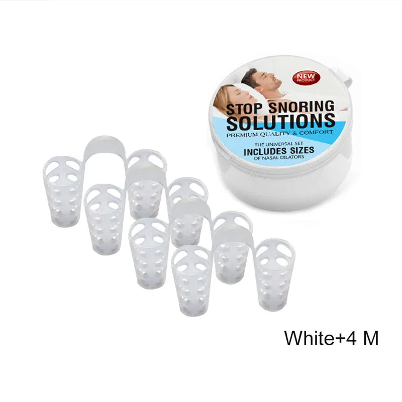 Nasal Dilators for Snoring, Multi-Size Silicone Set