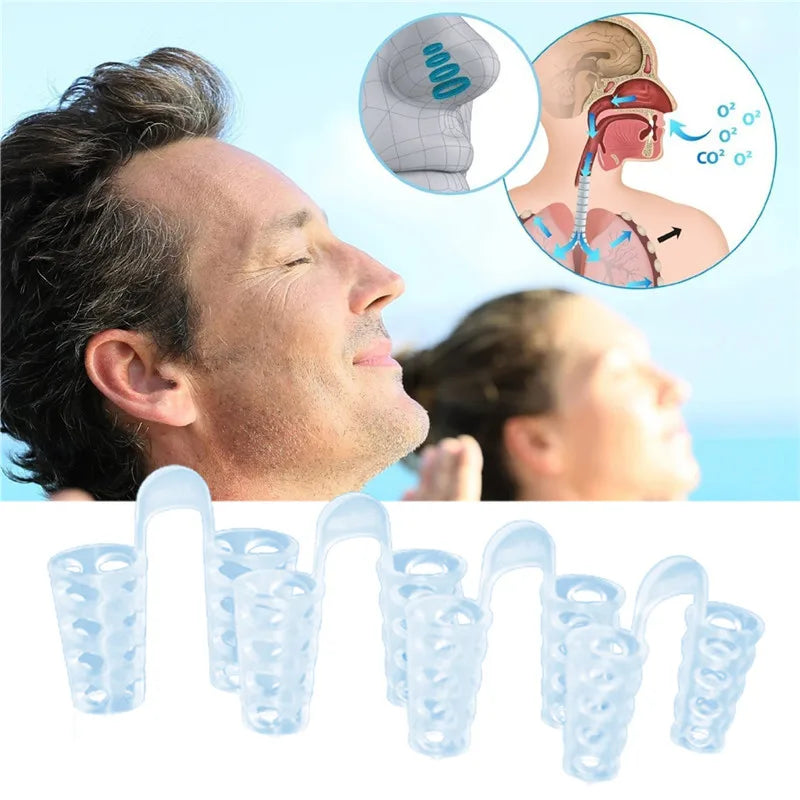 Nasal Dilators for Snoring, Multi-Size Silicone Set