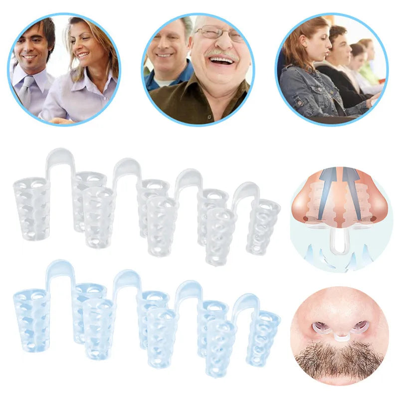 Nasal Dilators for Snoring, Multi-Size Silicone Set