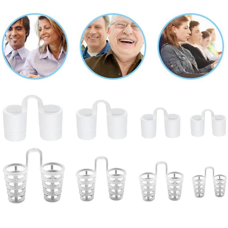Nasal Dilators for Snoring, Multi-Size Silicone Set