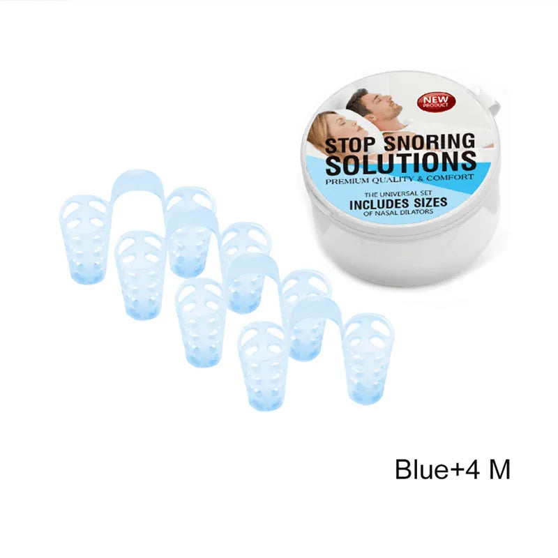 Nasal Dilators for Snoring, Multi-Size Silicone Set