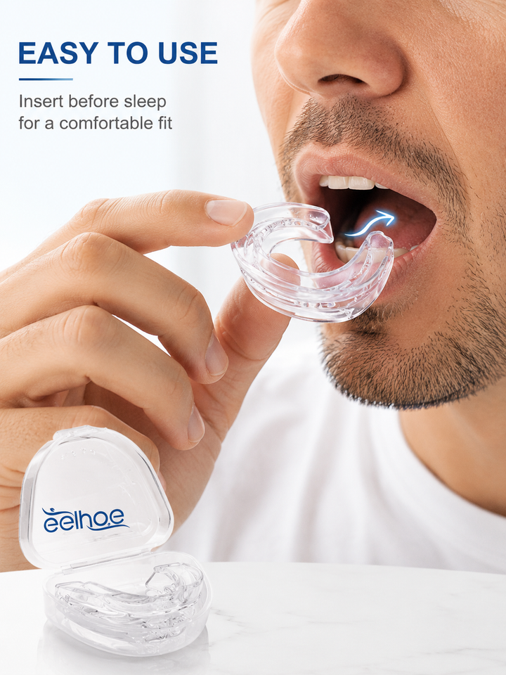 Anti‑Snore Mouthpiece — Quieter Sleep, Open Airway