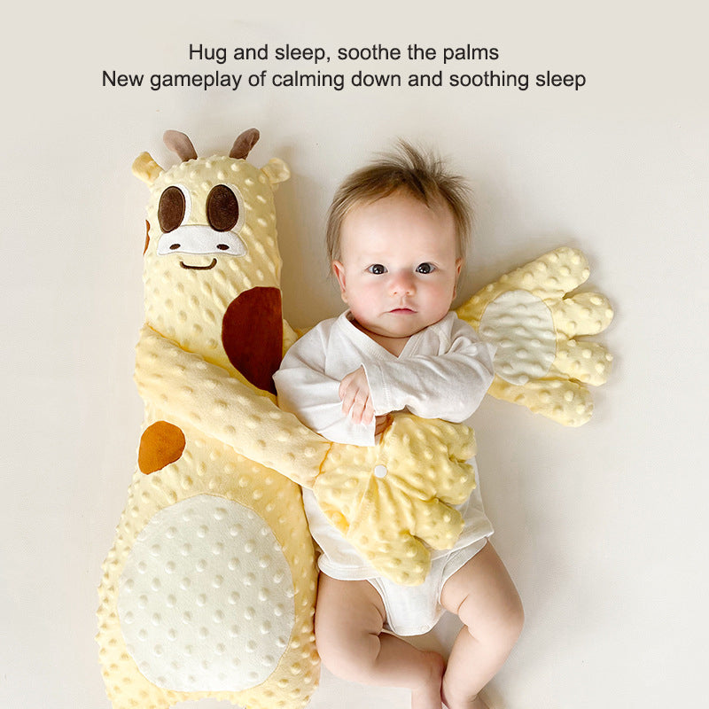 Baby Sleep Aid Plush Pillow for Calming Bedtime Comfort