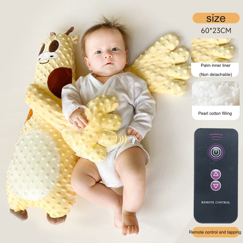 Baby Sleep Aid Plush Pillow for Calming Bedtime Comfort