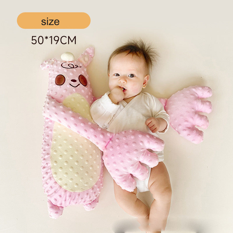 Baby Sleep Aid Plush Pillow for Calming Bedtime Comfort