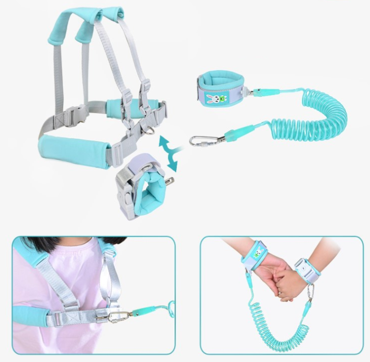 Child Safety Harness with 2m/2.5m Anti-Wandering Leash