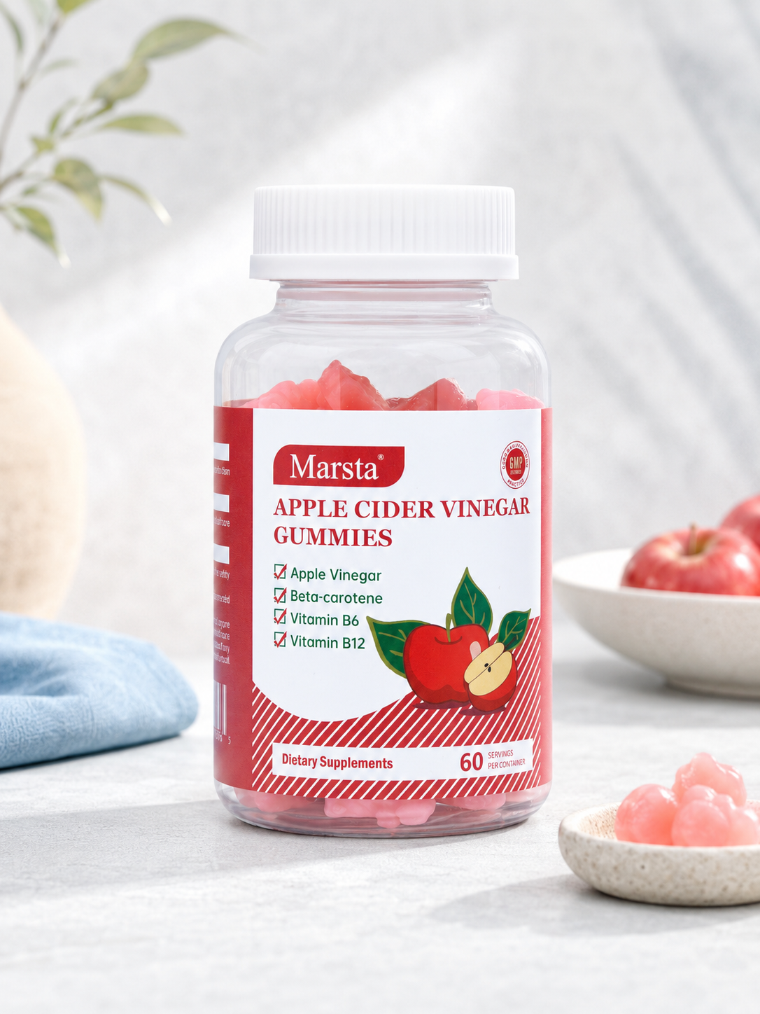 Apple Cider Vinegar Gummies – Digestive & Energy Support