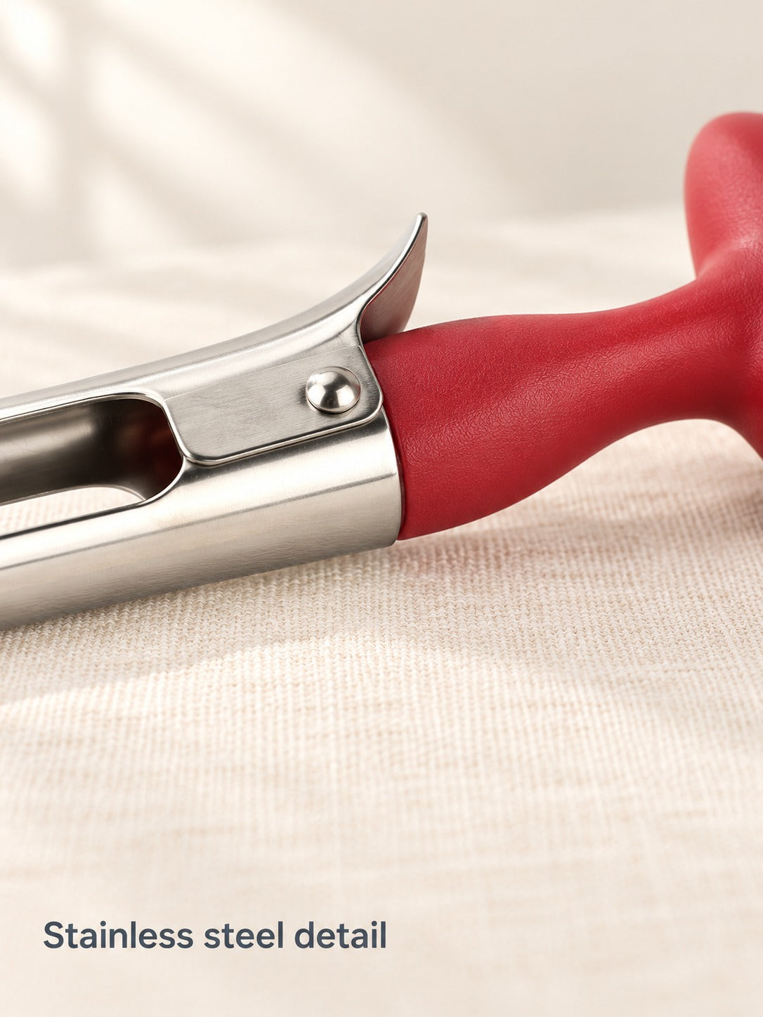 Stainless Steel Apple Corer That Removes Cores and Seeds